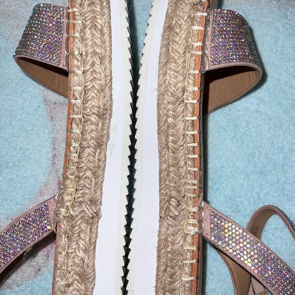 EUC Madden Girl Rhinestone Sandals - Picture 12 of 12